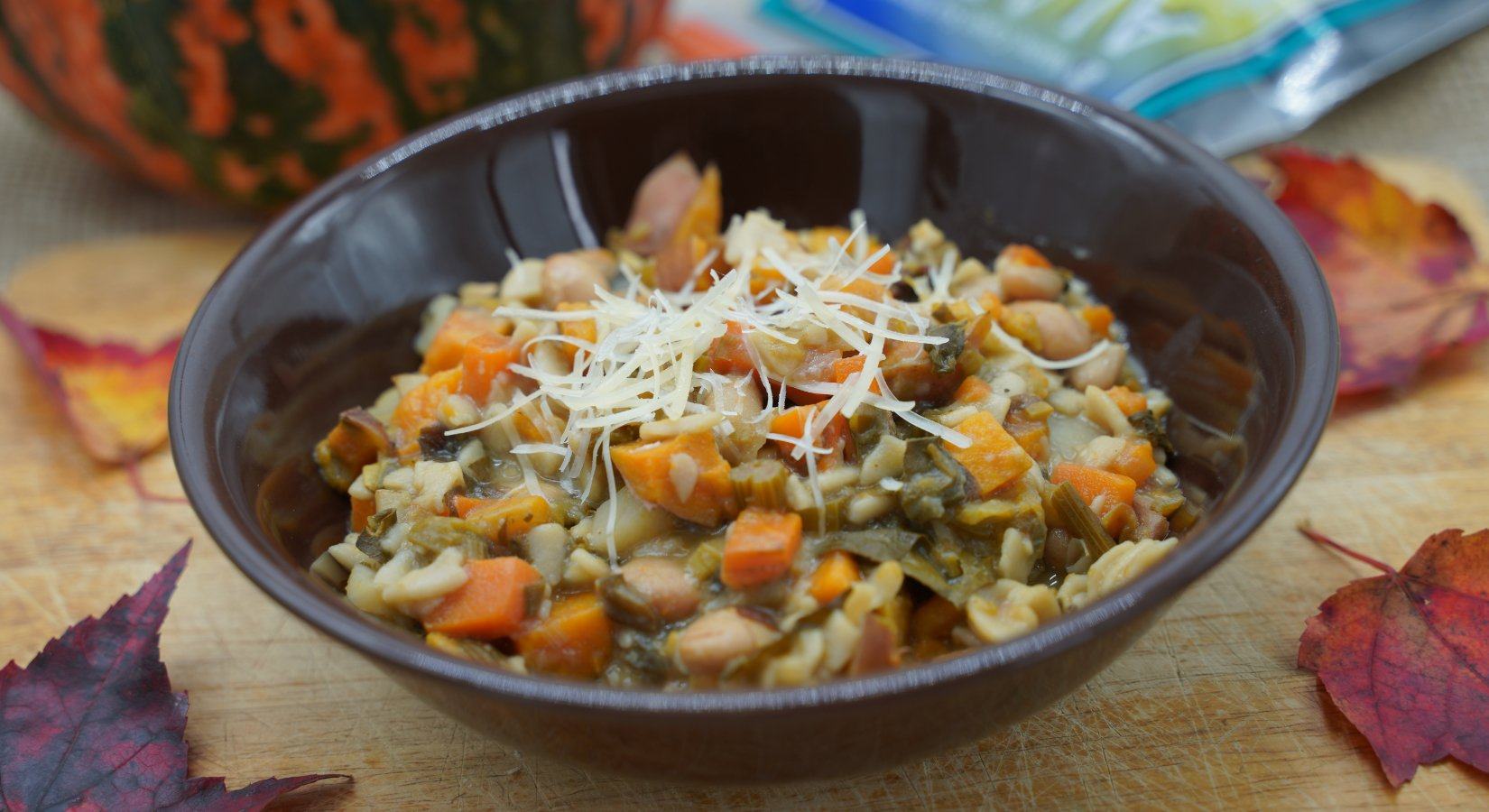 Fall Harvest Minestrone Soup with Alaria - Maine Coast Sea Vegetables