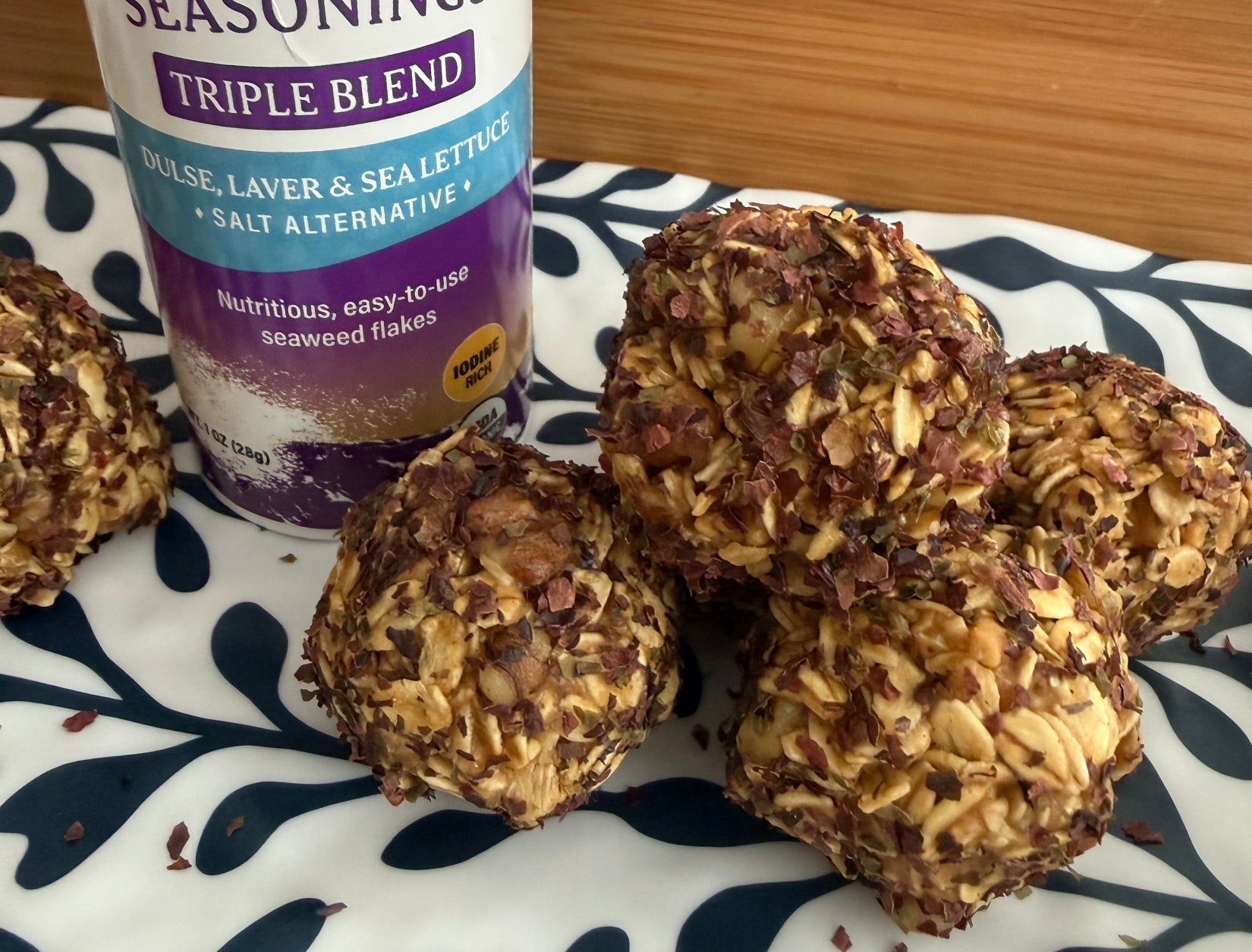 Protein Bites Rolled in Triple Blend Recipe - Maine Coast Sea Vegetables