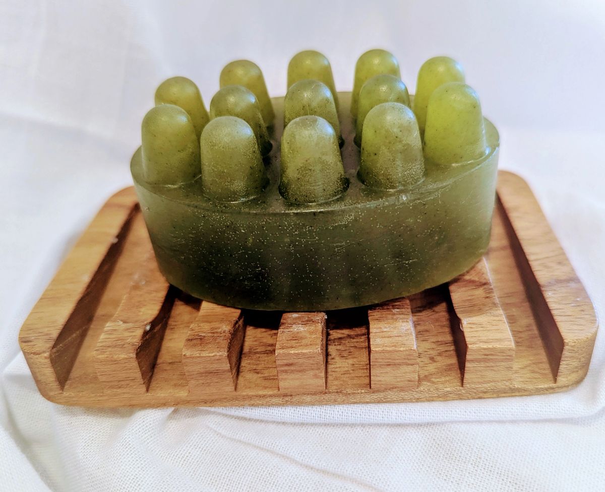 Tea Tree & Spirulina Shampoo Bar - 5 oz - Maine Sol Botanicals