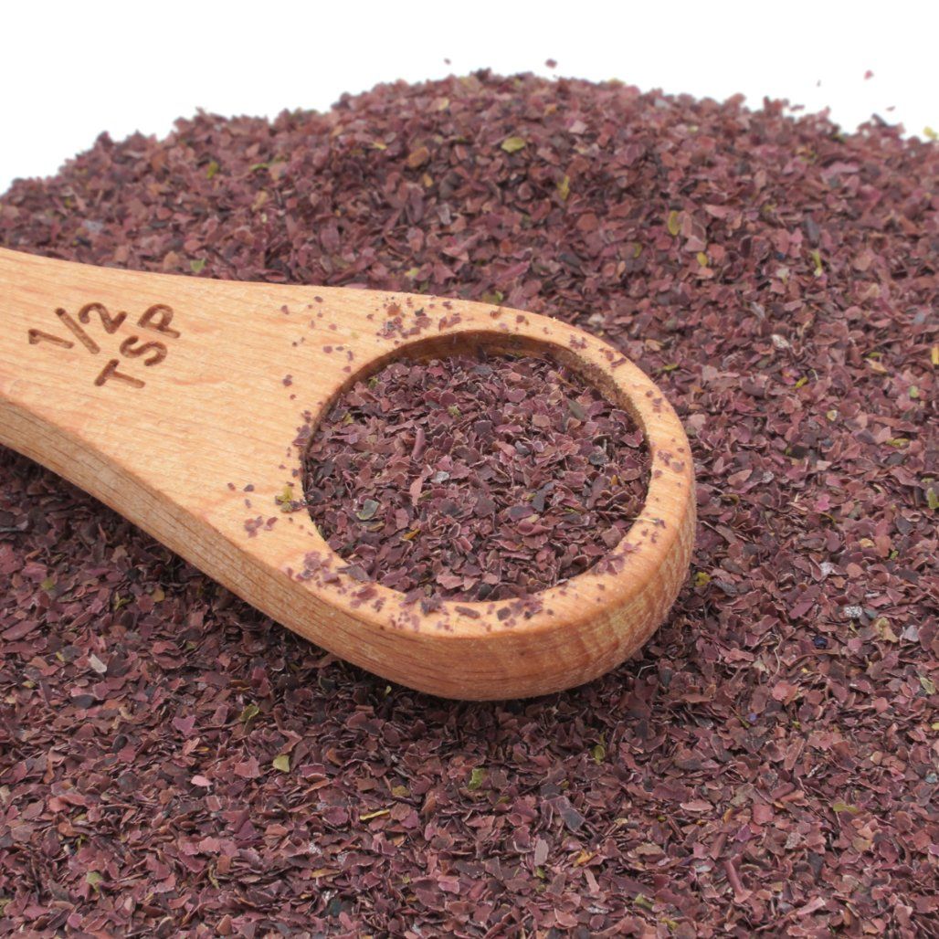 Dulse Granules - Wild Atlantic - Sea Seasonings Bulk - Organic SAMPLE - Maine Coast Sea Vegetables