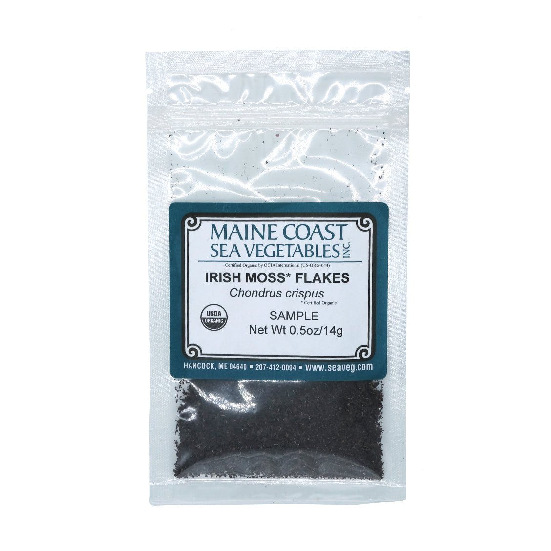 Irish Moss Flakes (Chondrus crispus) - Organic SAMPLE - Maine Coast Sea Vegetables