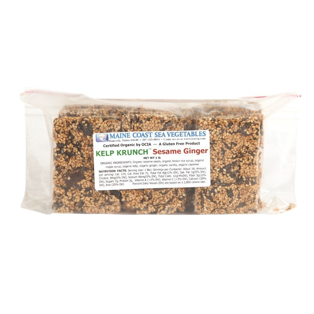 Kelp Krunch™ Sesame Ginger - Organic 1 LB - Maine Coast Sea Vegetables