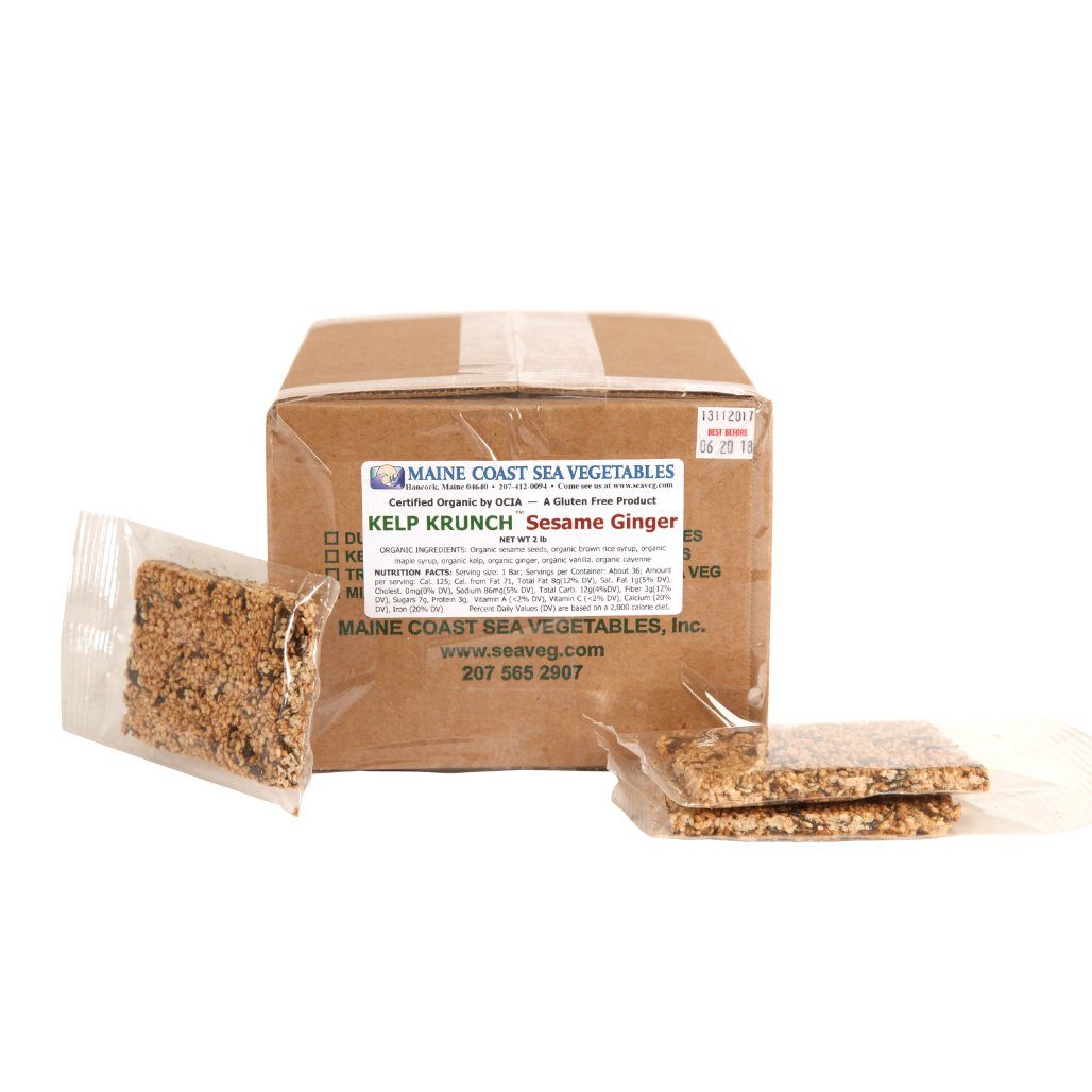 Kelp Krunch™ Sesame Ginger - Organic 2 LBS - Maine Coast Sea Vegetables