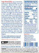 Organic Triple Blend Flakes 1 oz Shaker - Dulse, Sea Lettuce, and Laver - Sea Seasoning - Maine Coast Sea Vegetables