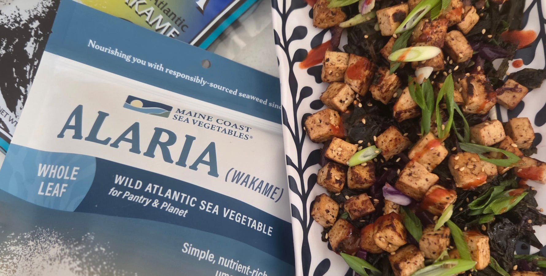 Alaria-Tofu Stir-fry - Maine Coast Sea Vegetables