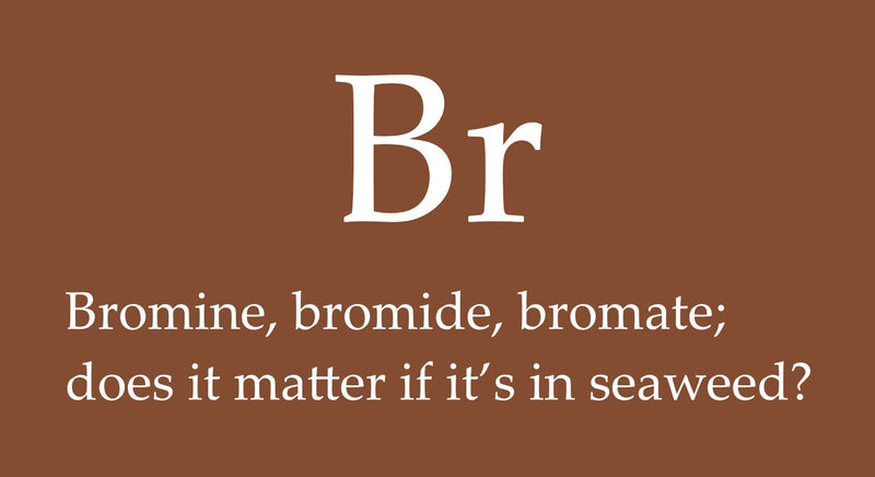 Bromine, Bromide, Bromate; Does it Matter If It’s in Seaweed? - Maine Coast Sea Vegetables