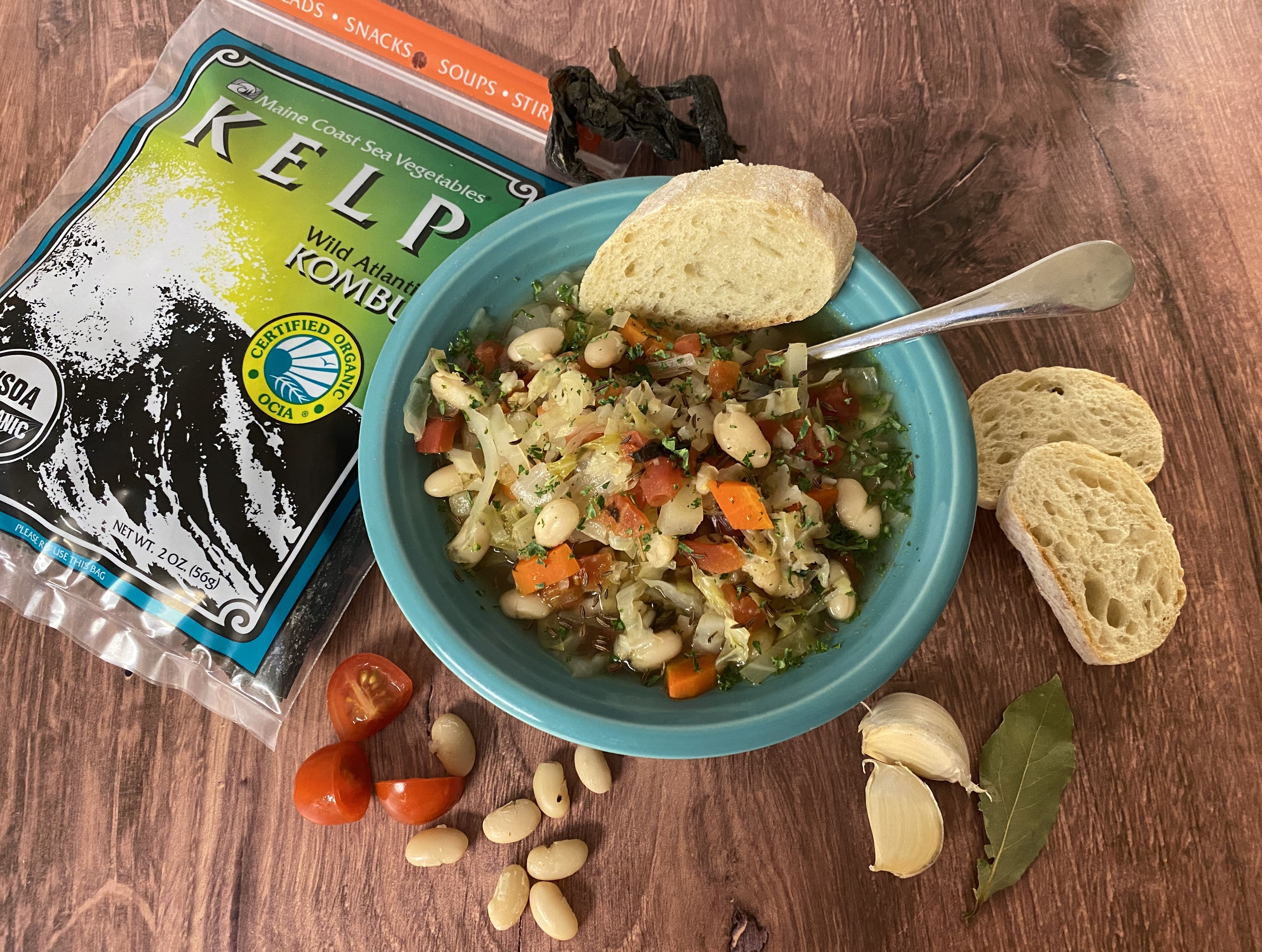 Irish Seaweed-Bean Stew Recipe - Maine Coast Sea Vegetables