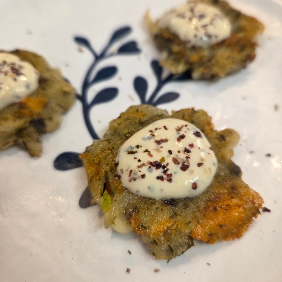 Kelp-Alaria Latkes Recipe - Maine Coast Sea Vegetables