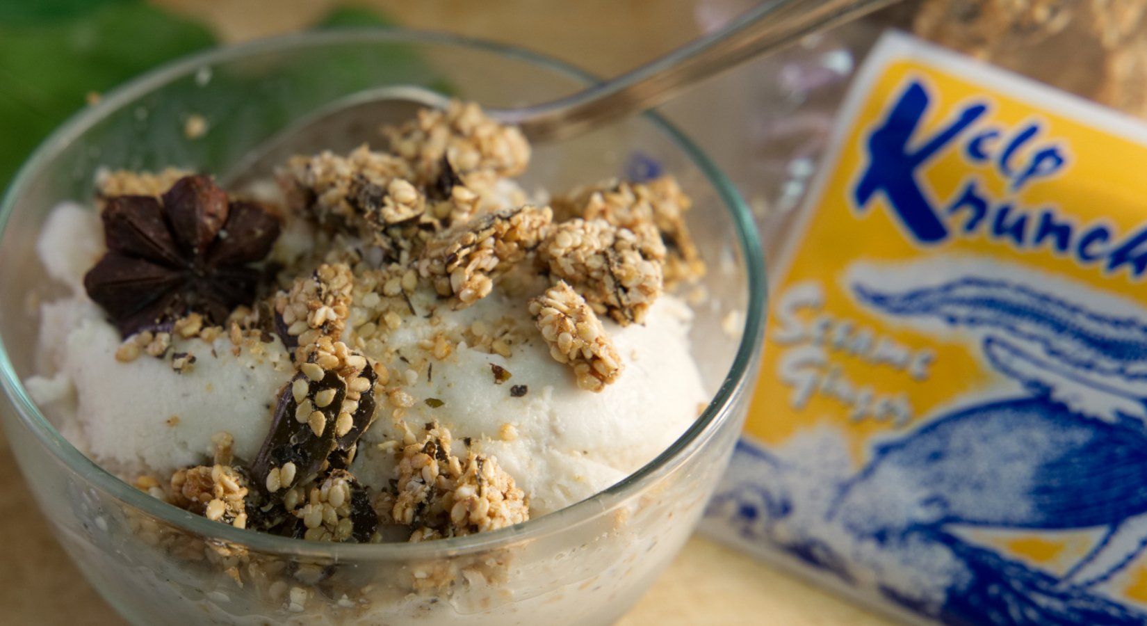 Kelp Krunch Ice Cream Recipe - Maine Coast Sea Vegetables