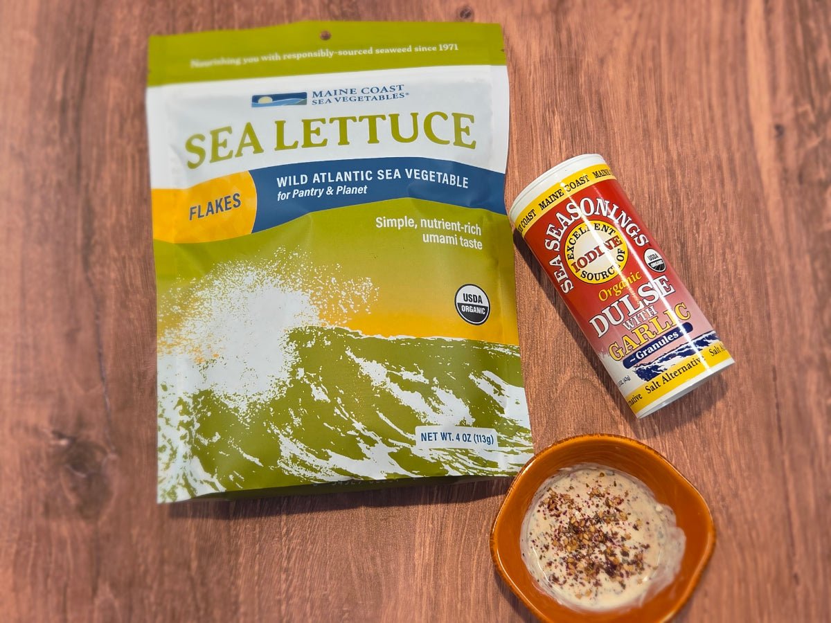 Lemon-Tahini Sauce Recipe - Maine Coast Sea Vegetables