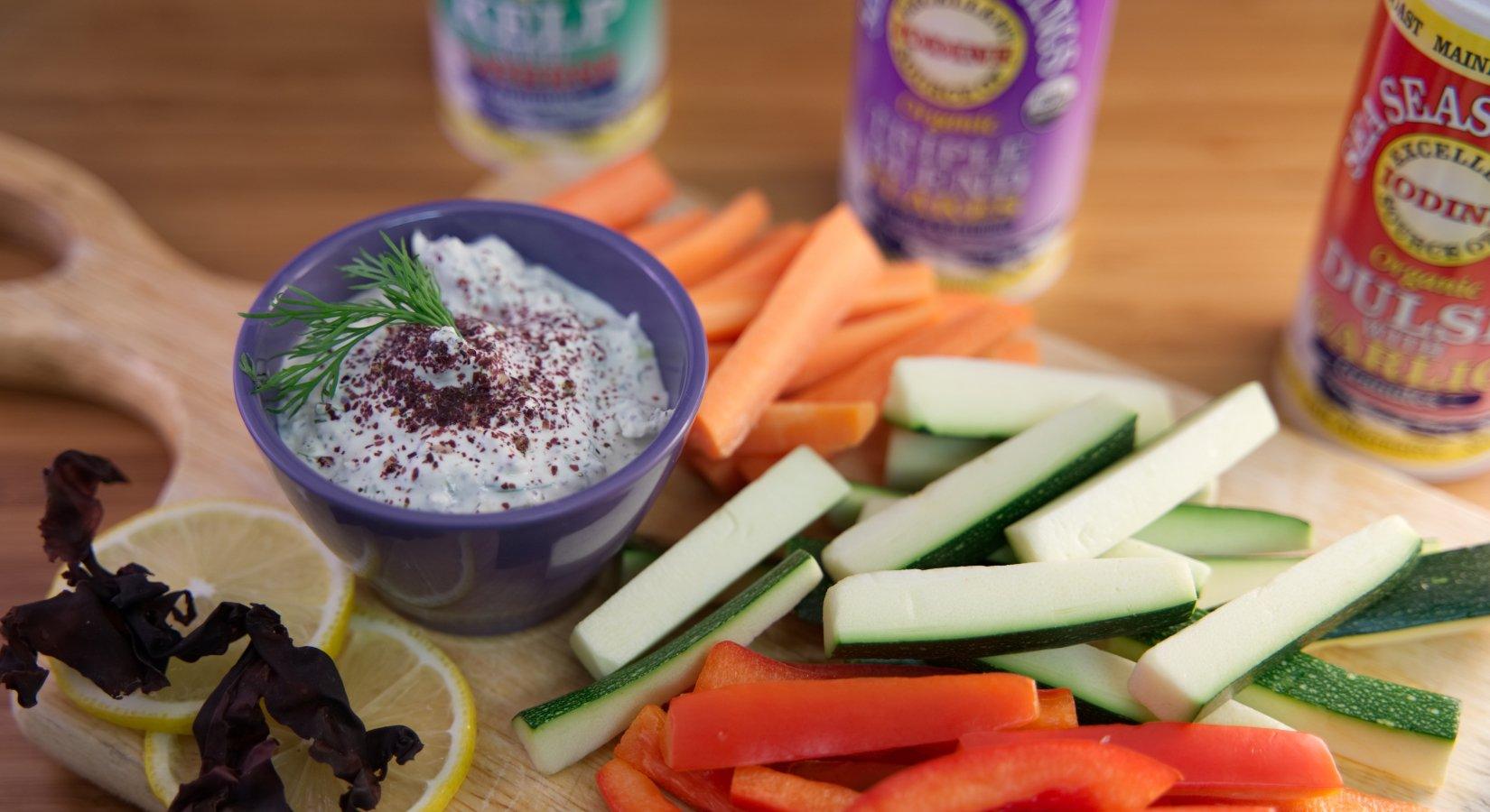 Sea-Seasoned Ranch Dip Recipe - Maine Coast Sea Vegetables