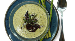 Smoked Dulse Asparagus Soup Recipe - Maine Coast Sea Vegetables