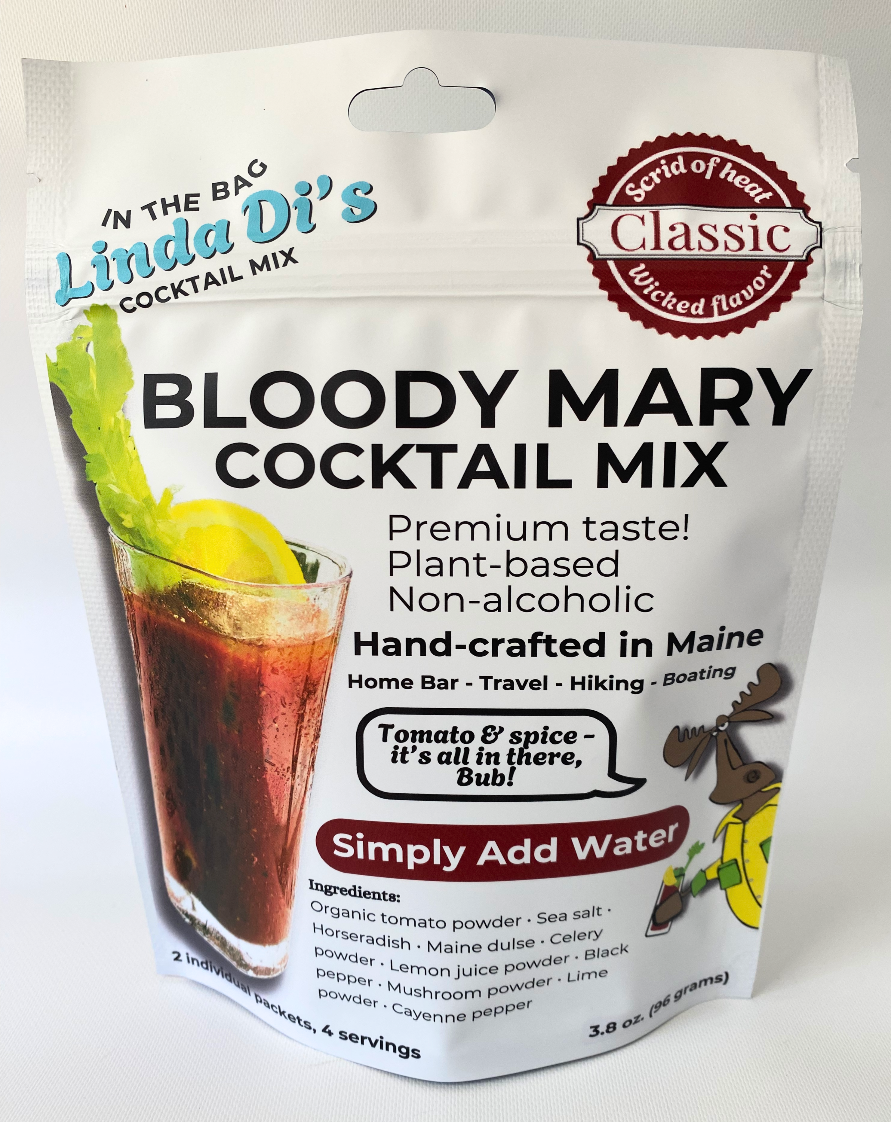 Bloody Mary Cocktail Mix 3.8 oz Bag - Linda Di's