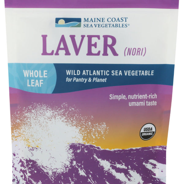 Organic Laver Leaf (P. umbilicalis) - Wild Atlantic Nori - Seaweed