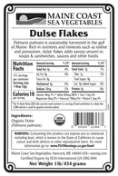 Organic Dulse Flakes Bulk (Palmaria palmata) - Wild - Harvested Atlantic Sea Vegetable 1 LB - Maine Coast Sea Vegetables