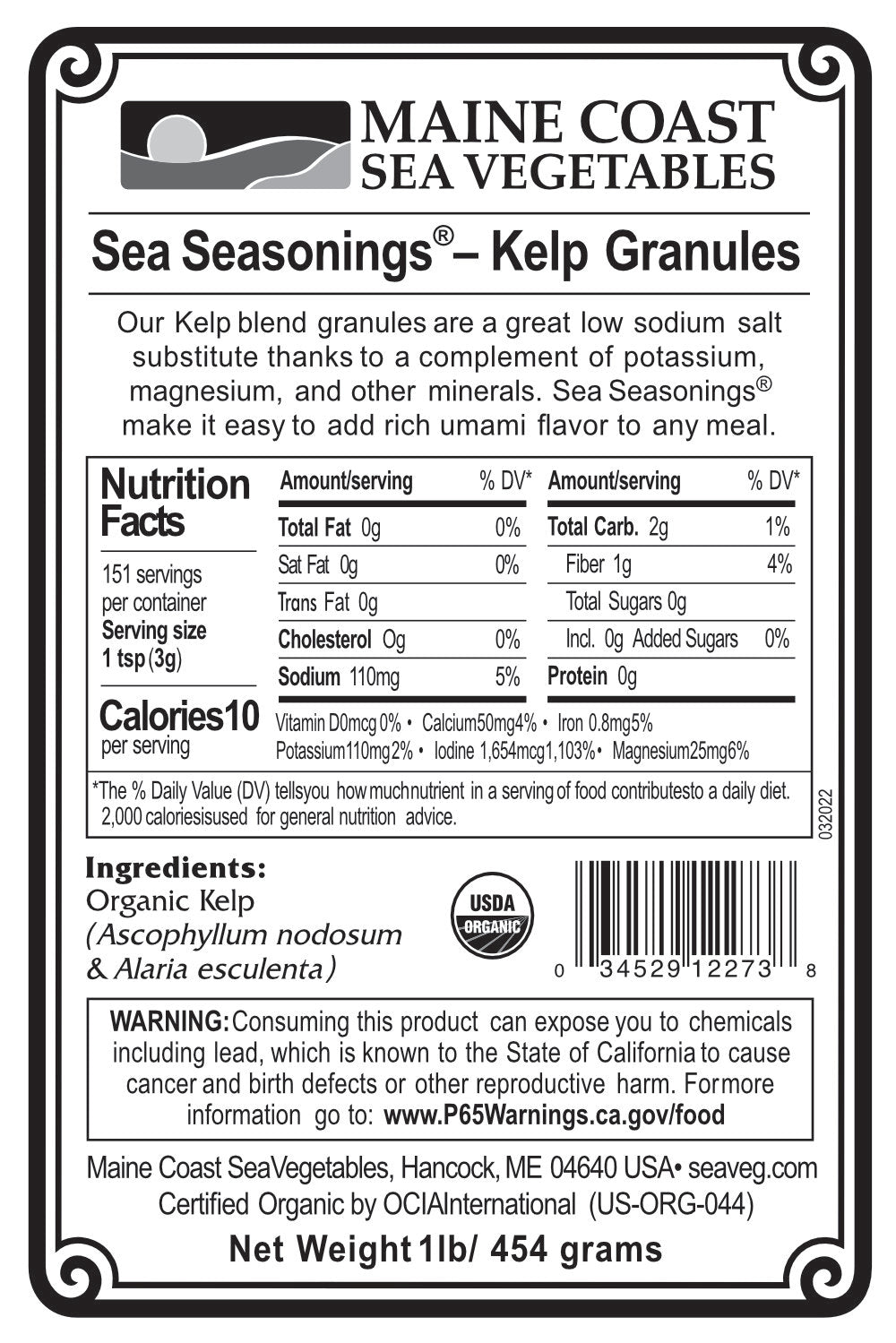 kelp fertilizer nutrients Organic Kelp Granules Blend - Premium Blend of Wild-Harvested Kelps