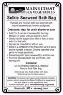 Selkie Seaweed Bath Bag - Maine Coast Sea Vegetables