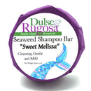 Sweet Melissa Gentle and Mild Seaweed Shampoo with Sugar Kelp 3 oz Bar - Dulse & Rugosa