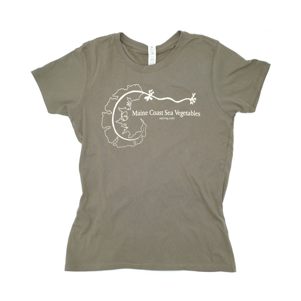 Alaria Blade Ladies Short-Sleeve Shirt-Organic S - Maine Coast Sea Vegetables