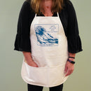 Apron "I get by with a little kelp from my friends" - Maine Coast Sea Vegetables