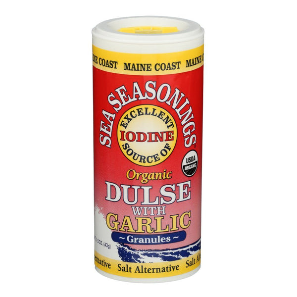Dulse Granules with Garlic - Wild Atlantic - Sea Seasoning Shaker - Organic Default Title - Maine Coast Sea Vegetables