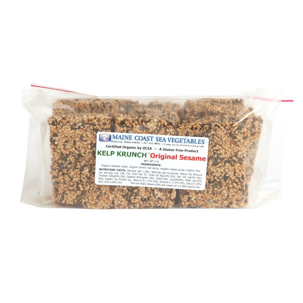Kelp Krunch™ Original Sesame - Organic 1 LB - Maine Coast Sea Vegetables
