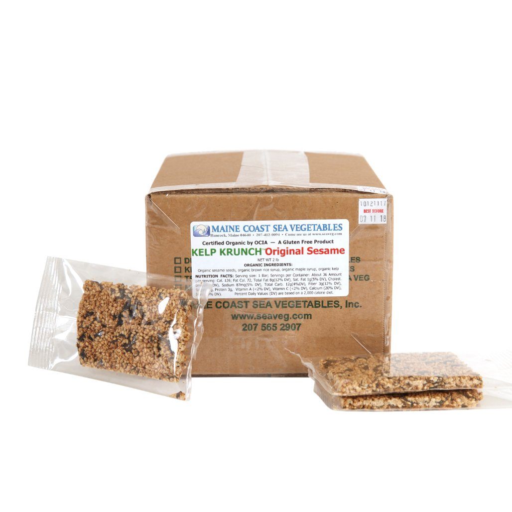 Kelp Krunch™ Original Sesame - Organic 2 LBS - Maine Coast Sea Vegetables