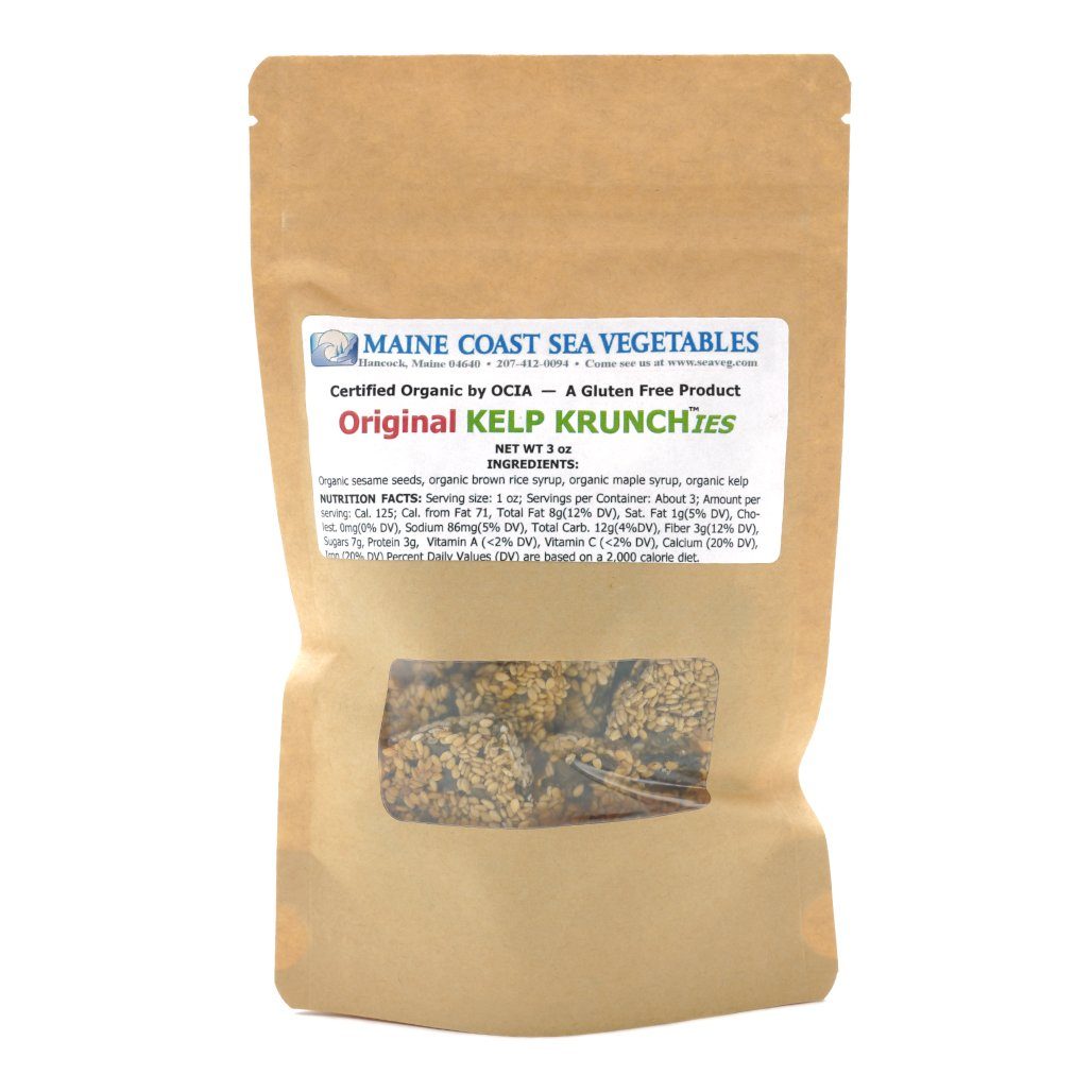 Kelp Krunch™ Original Sesame - Organic Krunchies - Maine Coast Sea Vegetables