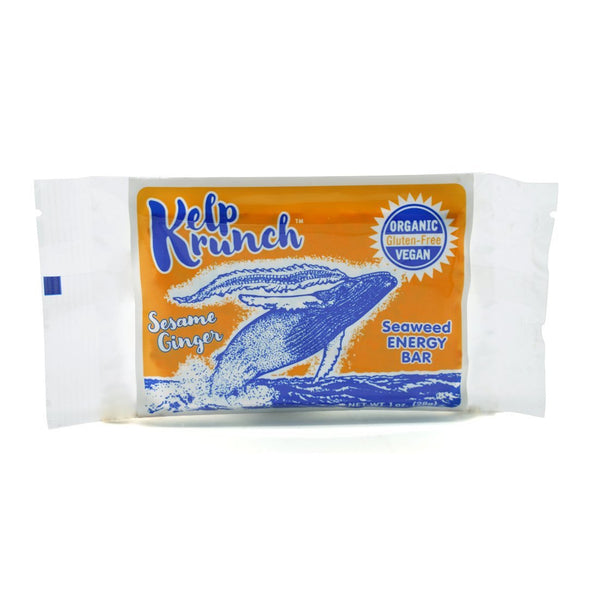 Kelp Krunch™ Sesame Ginger - Organic CASE (12 Krunch Bars) - Maine Coast Sea Vegetables