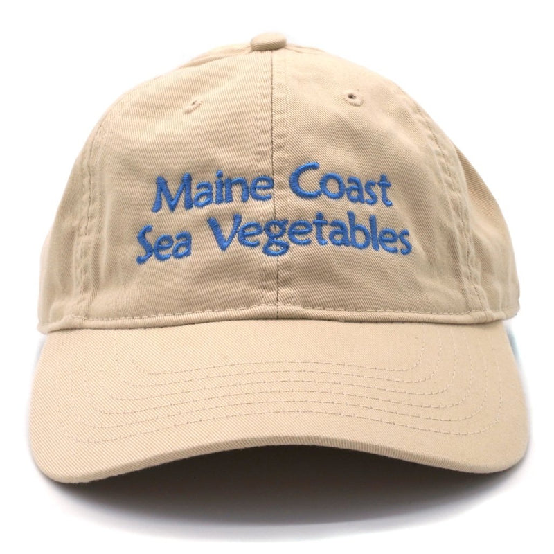 Maine Coast Sea Vegetables Baseball Cap-Organic Oyster - Maine Coast Sea Vegetables