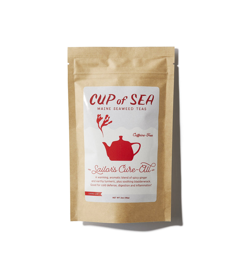 Sailor's Cure-All Seaweed Tea with Bladderwrack 2 oz Bag - Cup of Sea - Cup of Sea
