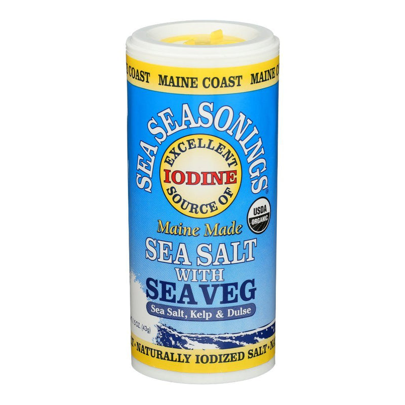 Sea Salt with Sea Veg - Shaker and 8 oz Package - Maine Coast Sea Vegetables