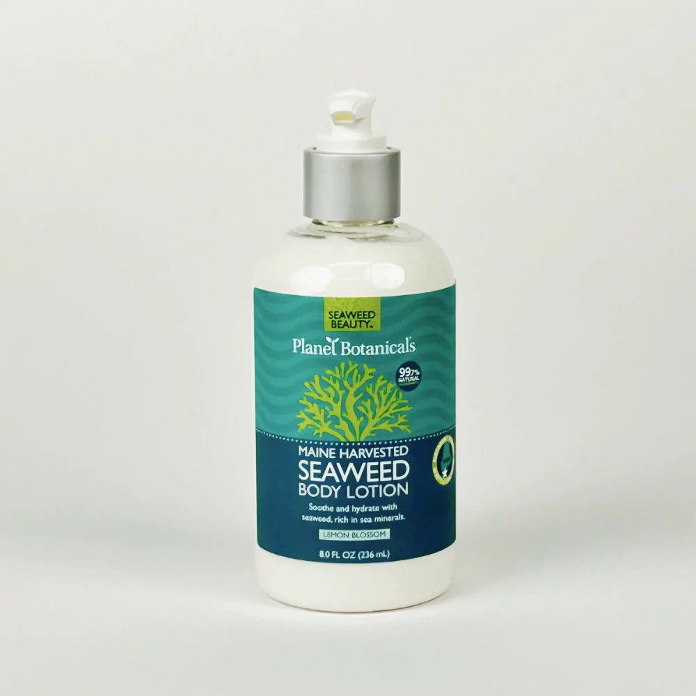 Seaweed Body Lotion 8 oz Pump Bottle - Planet Botanicals - Planet Botanicals