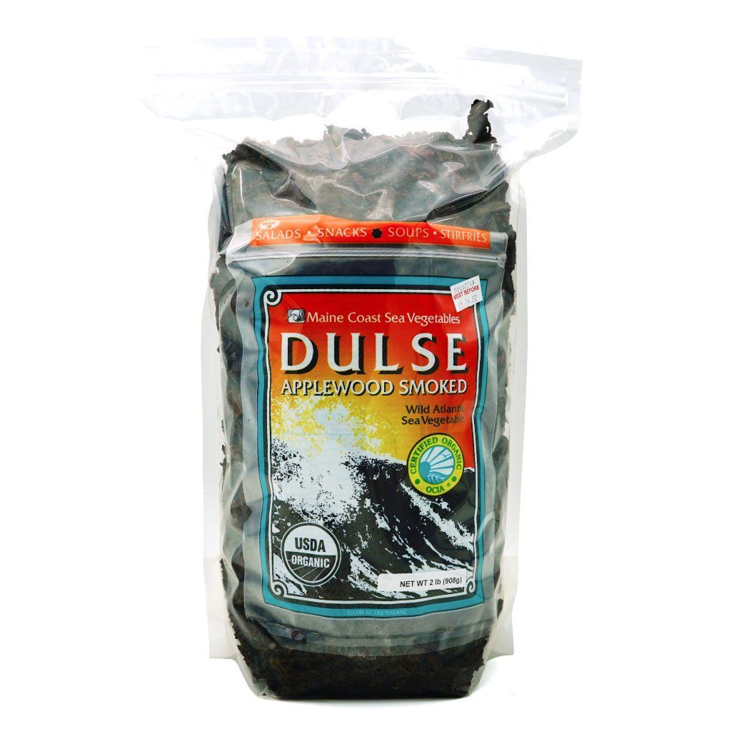 Smoked Dulse Whole Leaf - Organic 2 LBS - Maine Coast Sea Vegetables
